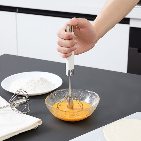 Stainless Steel Hand Pressure Egg Beater