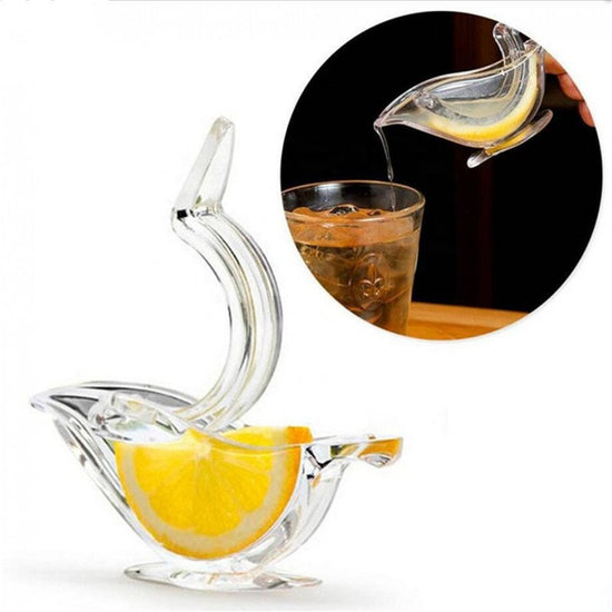 Bird-Shape Acrylic Lemon Squeezer – Manual Citrus Press | Elegant