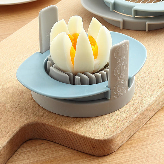 Manual Egg Cutter & Slicer | One-Press Uniform Egg Slicing Kitchen
