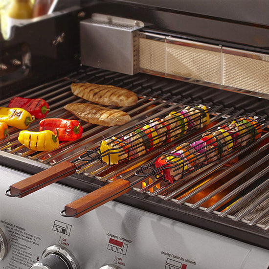 Stainless Steel BBQ Grill Mesh | Non-Stick Grilling Net for Vegetables