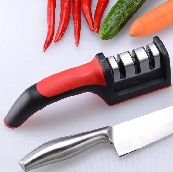 Kitchen Knife Sharpener | Multi-Stage Blade Sharpener for All Kitchen