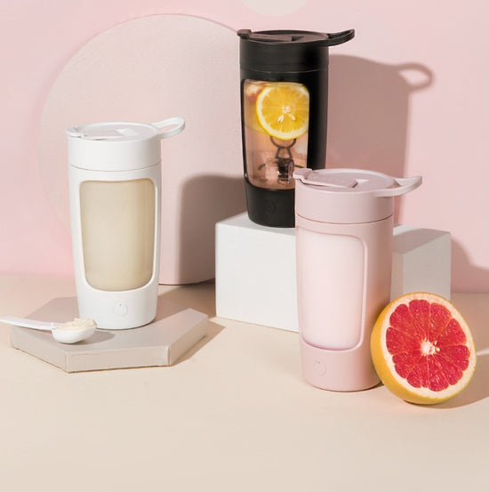Portable Rechargeable Juice Blender – 650ml Auto-Mix Smoothie Cup |