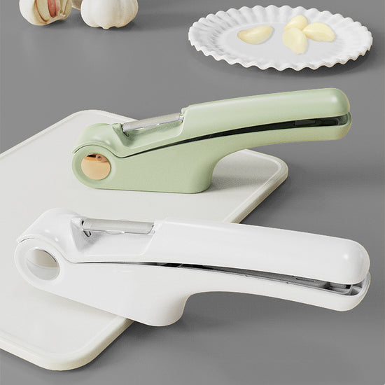 Manual Garlic Press | No-Peel Household Garlic Mincer for Fresh Garlic