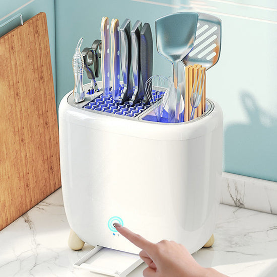 Kitchen Utensil & Cutlery Storage Rack | Tableware Organiser for