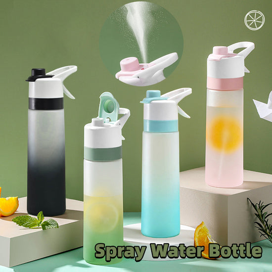 Spray Water Bottle Outdoor Sport Fitness Water Cup Large Capacity