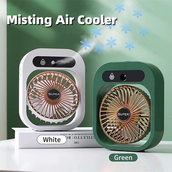 USB Desk Misting Fan & Humidifier