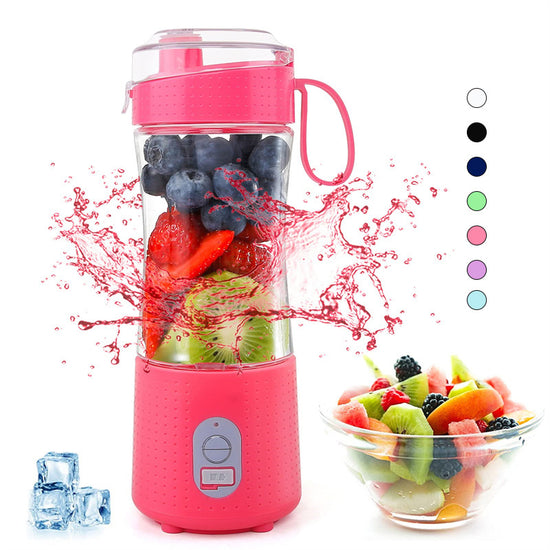 Portable USB Rechargeable Blender – 380ml Personal Smoothie & Juice