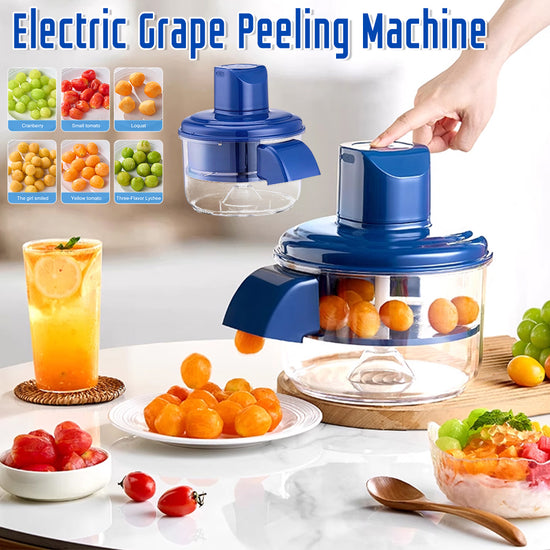 Automatic Electric Grape Peeler | USB Rechargeable Hands-Free Fruit Skin Remover