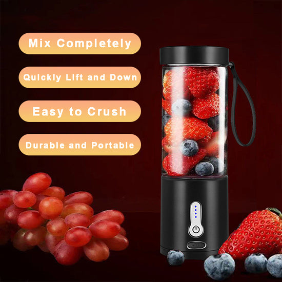 Portable Rechargeable Blender – 530ml Personal Juice Extractor | 150W,