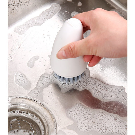 Carrot-Shaped Cleaning Brush – Cute, Multifunctional & Built to Scrub