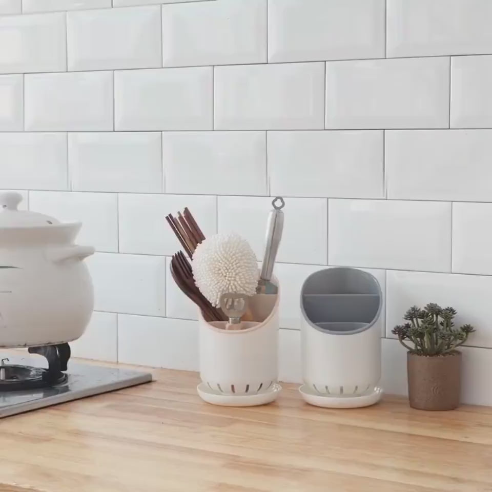 Detachable Kitchen Storage Drain Rack Barrel